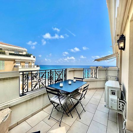 Le Victoria Beach Vue Mer Plein Centre, Spacieux Menton Extérieur photo